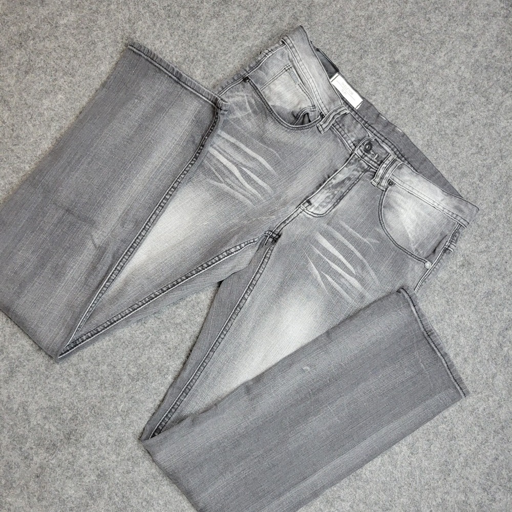 Empyre Jeans Mens 32X32 Gray Skeletor Slim Fit Streetwear Grunge‎ Americana